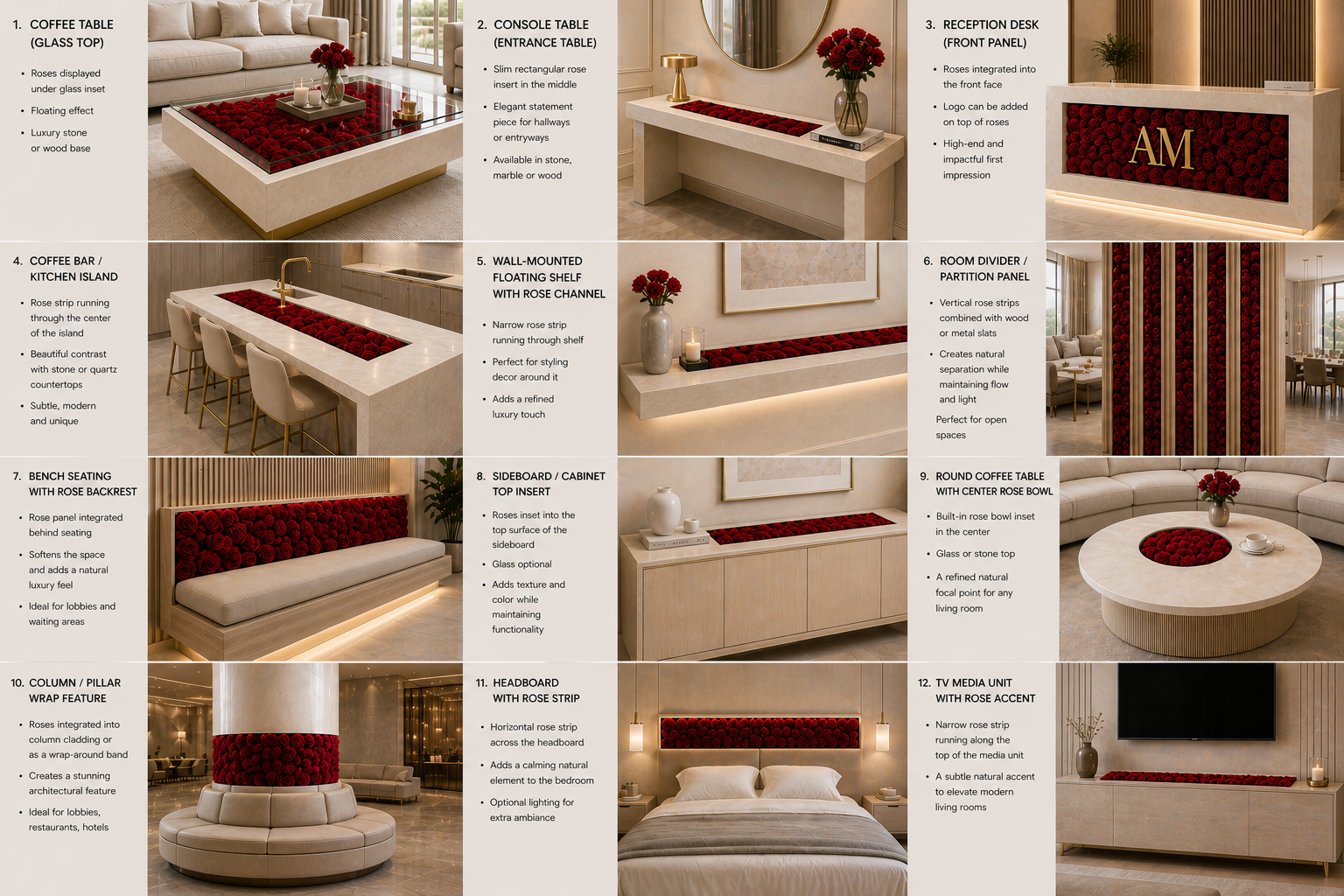 Bespoke preserved moss interior project