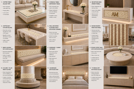 Bespoke preserved moss interior project